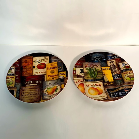 David Carter Brown Homestead Pantry Plates Set Of 2 Sakura - Picture 1 of 9